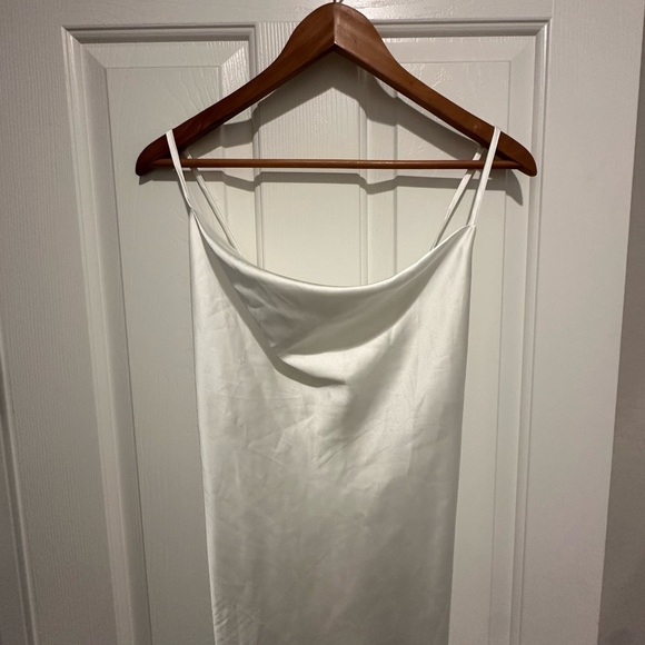 JLCNCUE white slip dress large - Picture 1 of 8